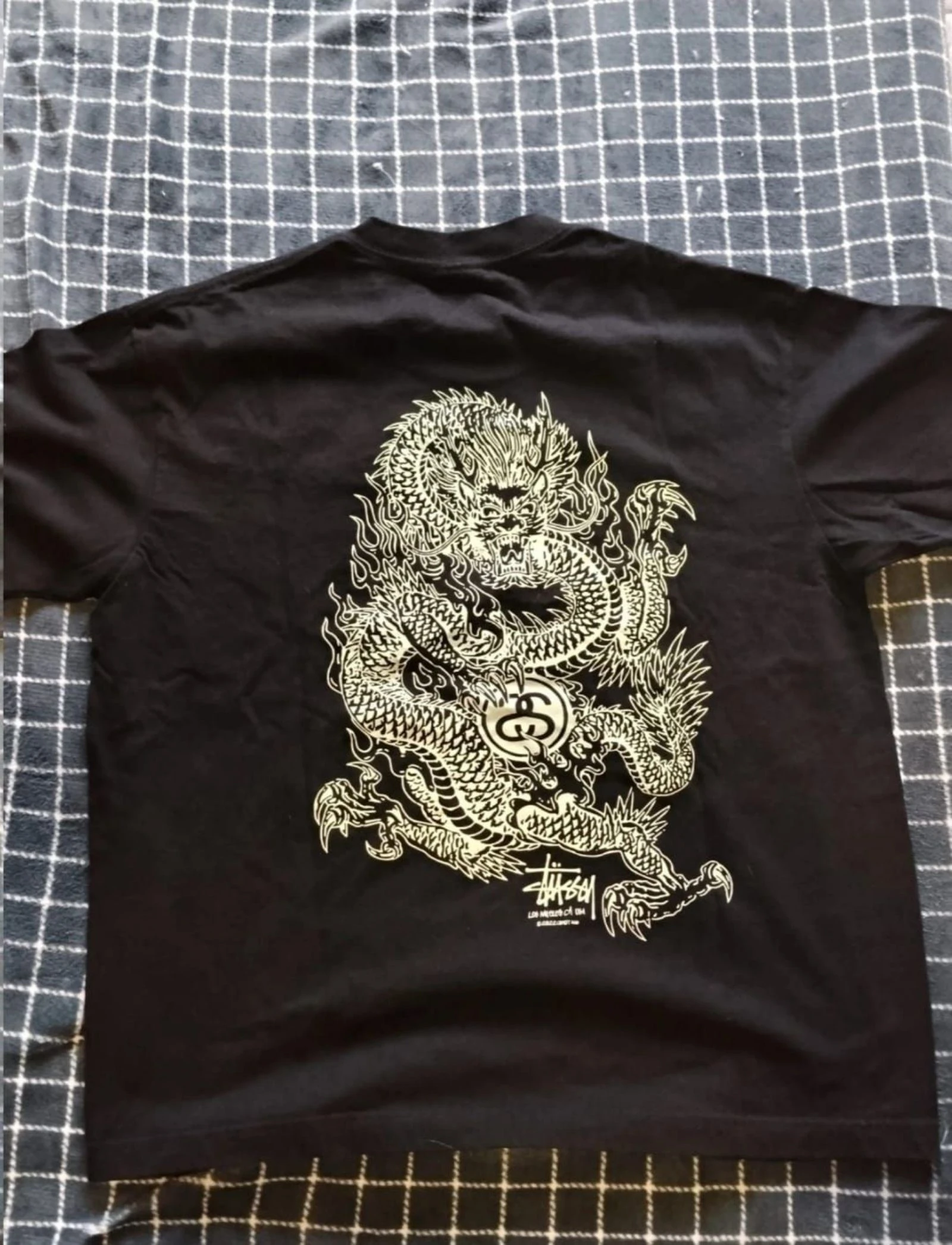 Camiseta Stussy preta – photo 2